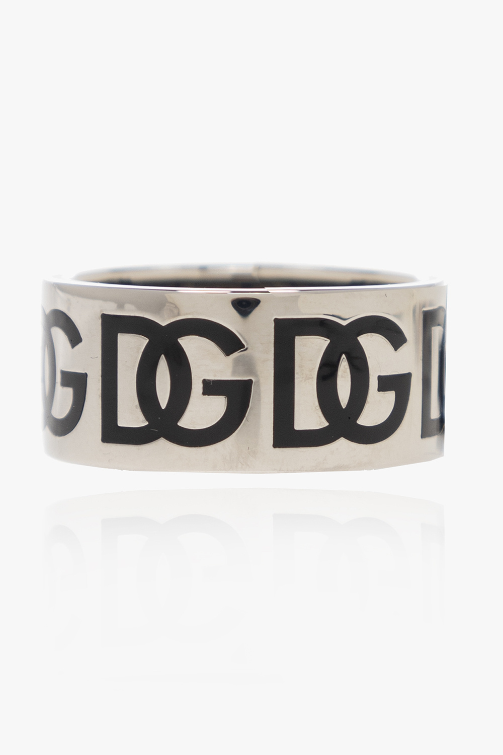 指輪・リング Dolce & Gabbana WRP3L2 W1111 ENGRAVED-LOGO DETAIL Ring engraved ring - Dolce & Gabbana Logo - SchaferandweinerShops